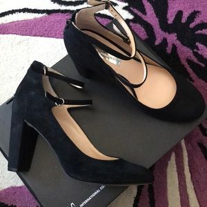 Never worn - INC Mulli Black Suede Mary Jane